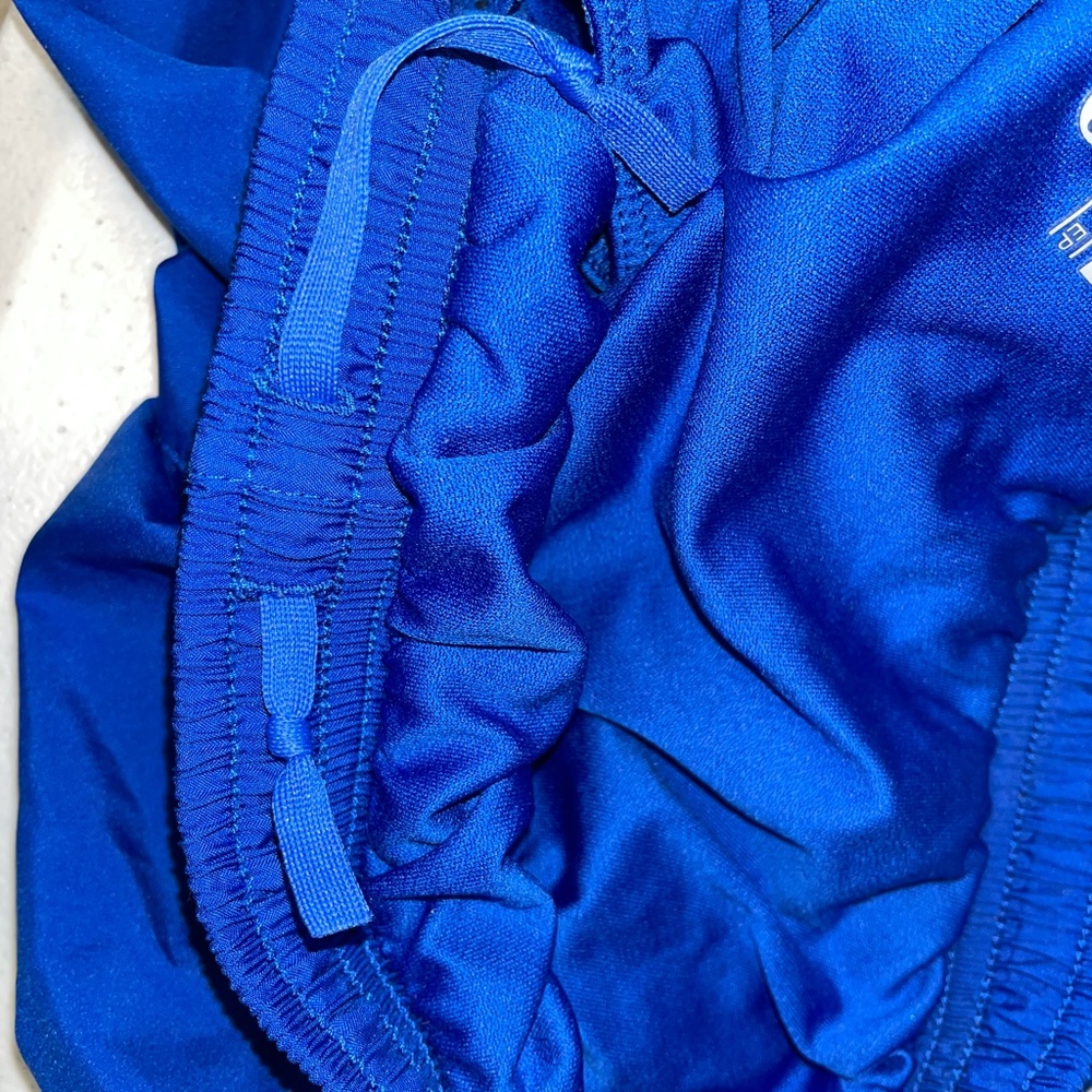 EUC Nike Dri-Fit Tempo Running Shorts Blue & Black Size XS - Picture 4 of 5